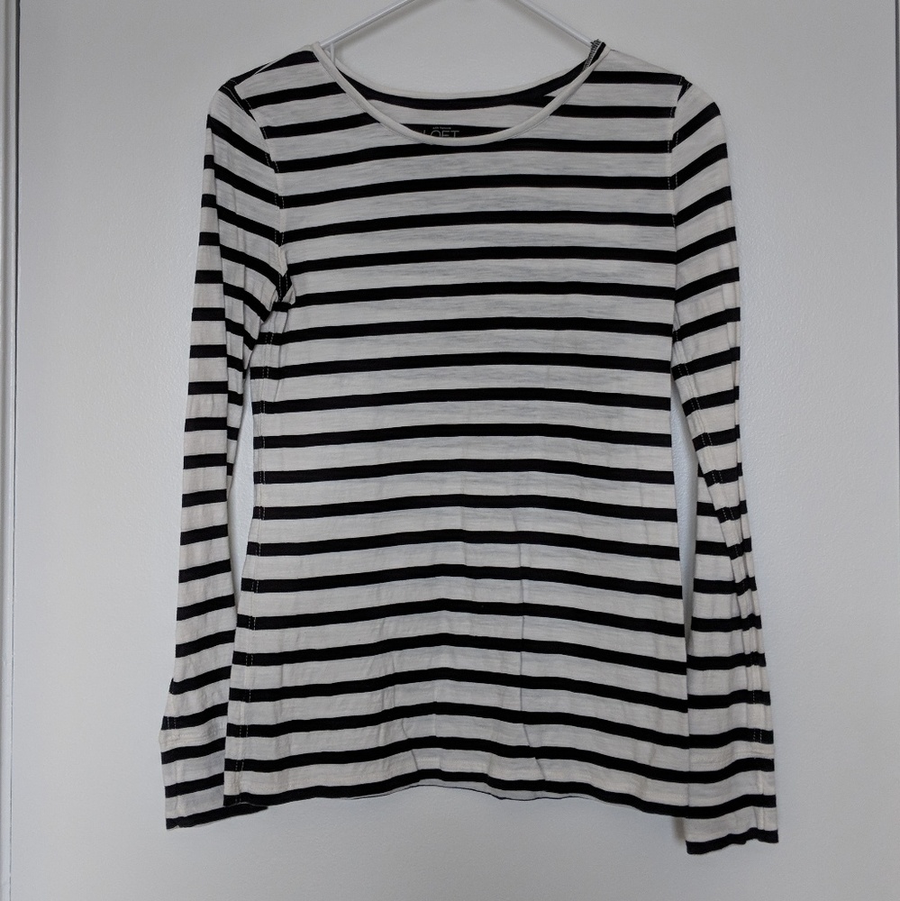 LOFT striped top